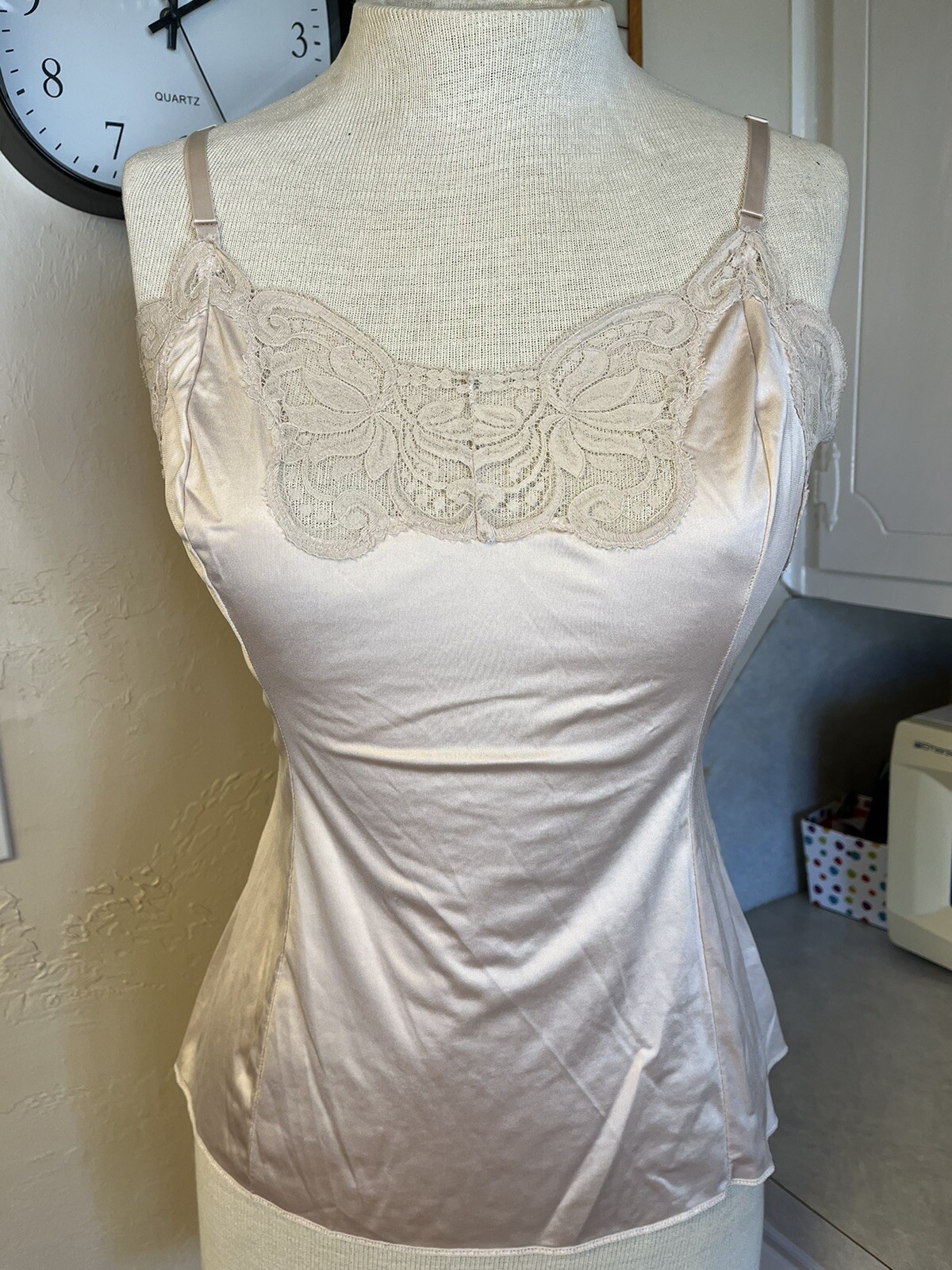 Vtg Wonder Maid Camisole/Sz 34/Blush/Cami-Tank