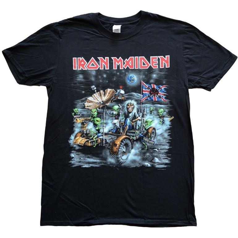 Iron Maiden ‘Knebworth Moon Buggy’ (Black) T-Shirt