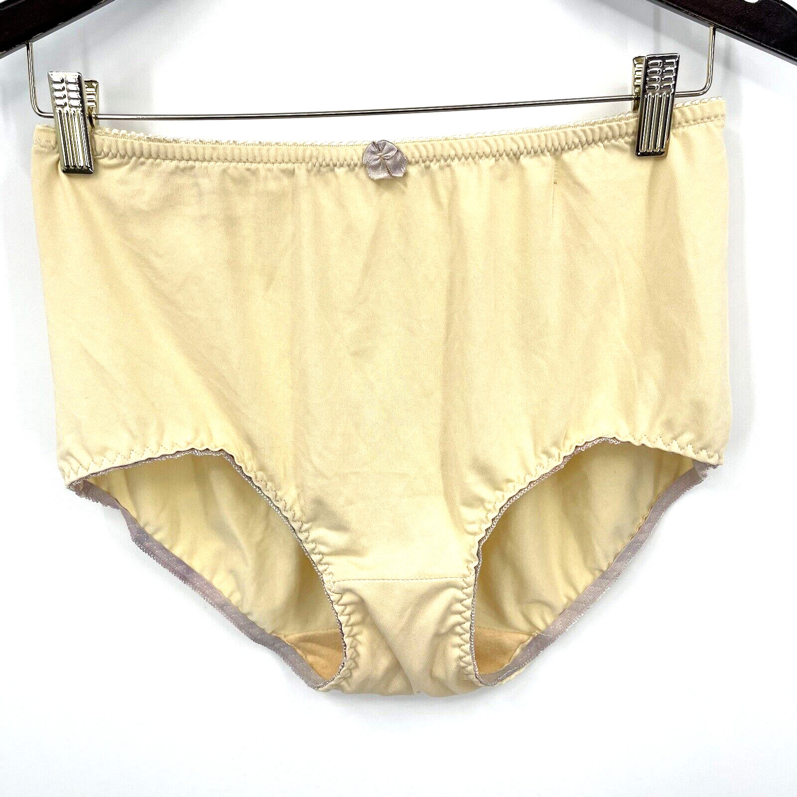 Vintage Ann Diane Underwear Womens XL Beige Nude Granny Panties Full 80s Sissy