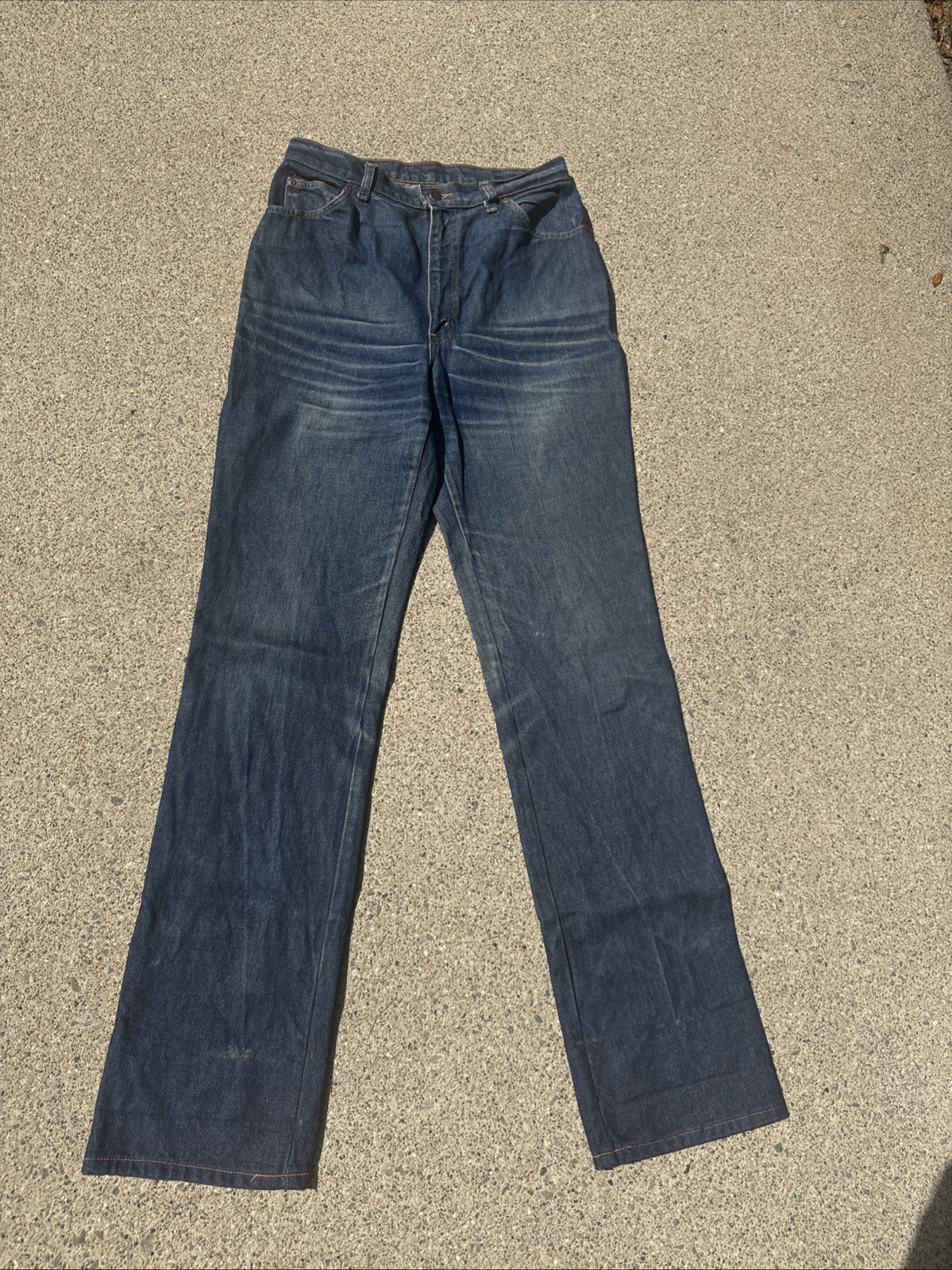 Vintage 70s 80s Chic h.i.s. Jeans High Waisted 16 / 17 Whiskers