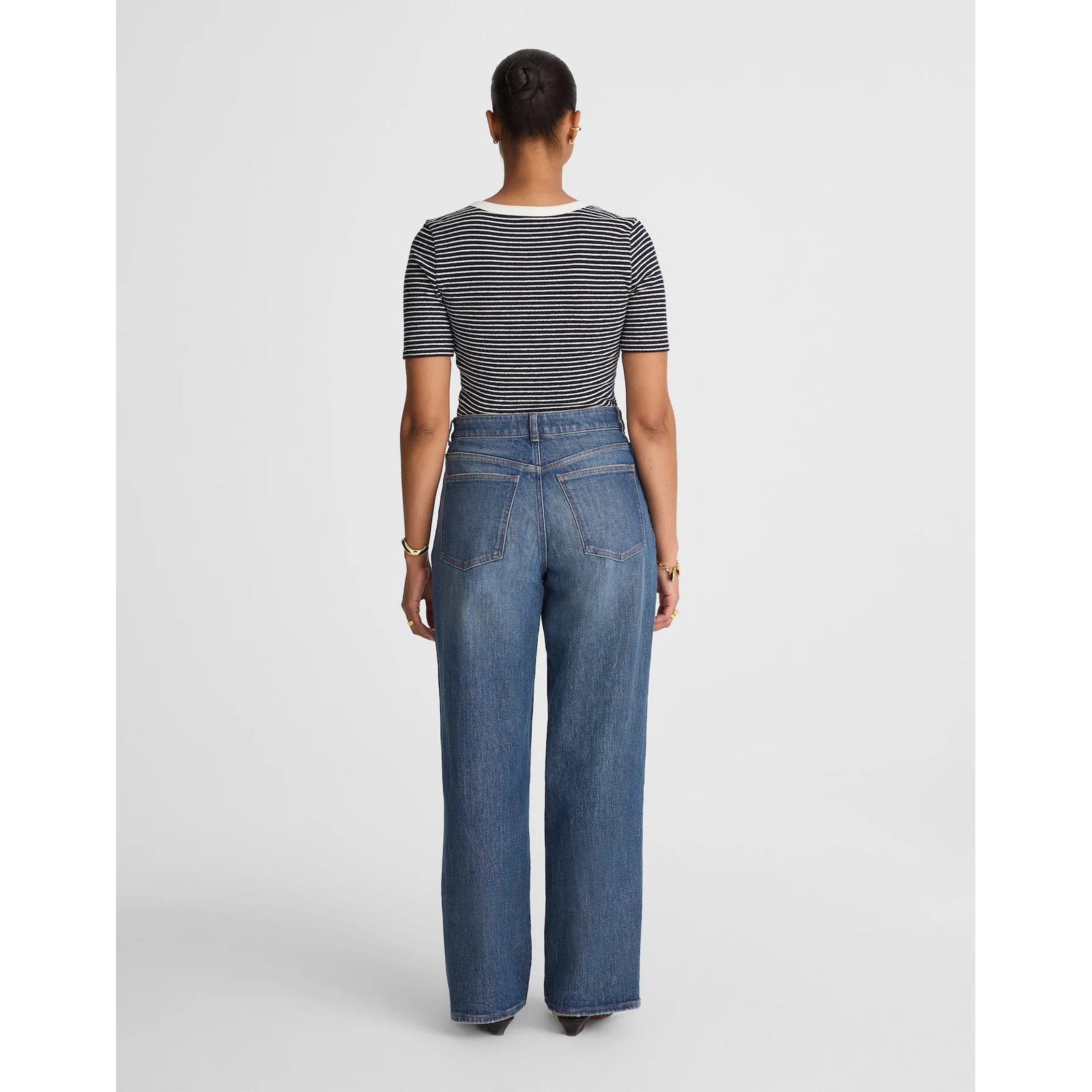 Madewell The Petite Curvy Perfect Vintage Wide-Leg Jean 29P Harvey Wash NWT