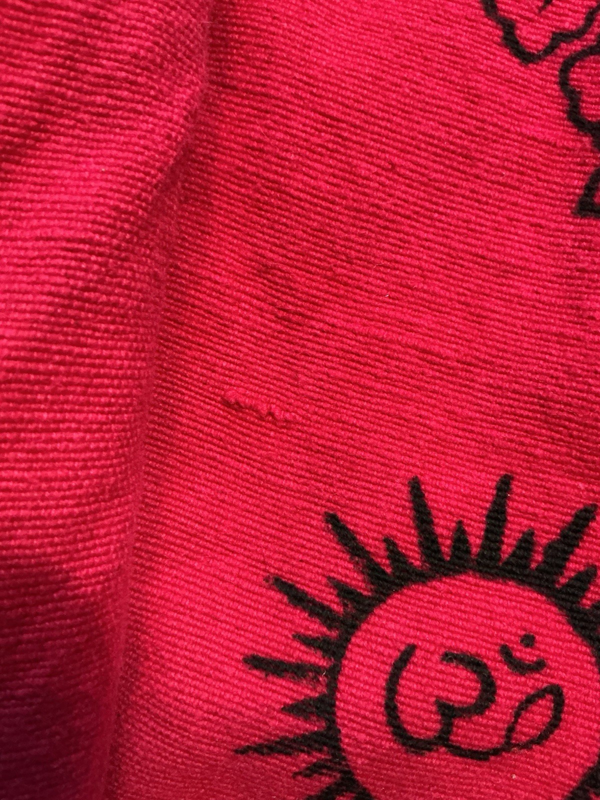 Vintage Ganesh Himal Trekking & Trading Co. Nepal Fish Red Oriental Tang Jacket