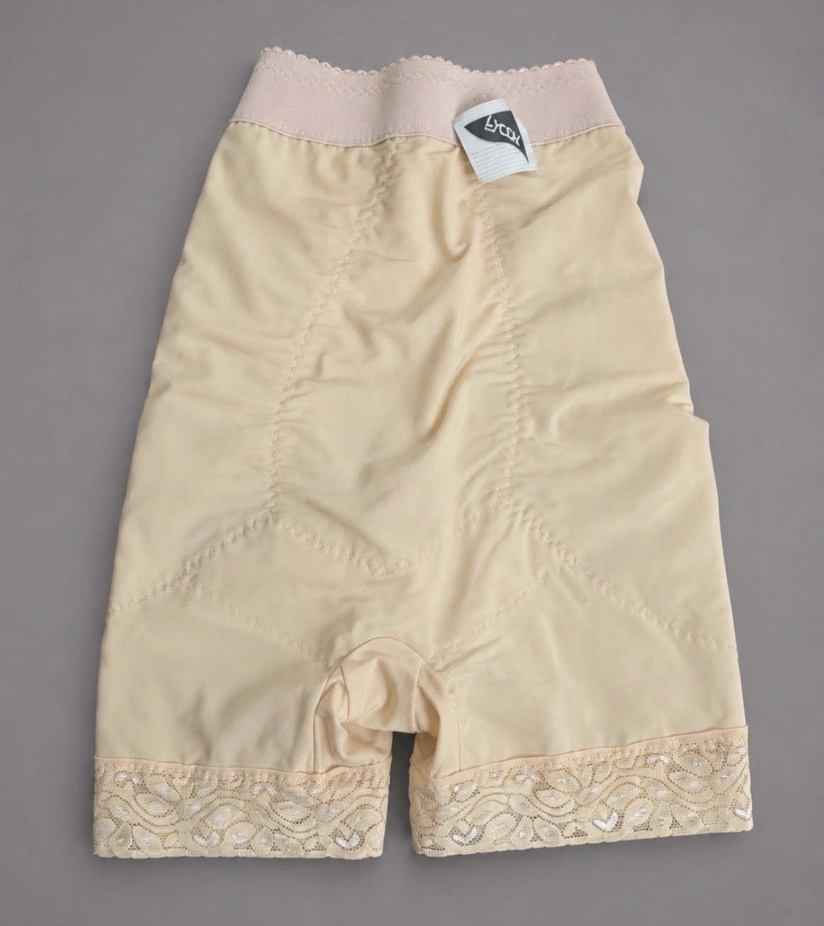Vintage ARDYSS Womens S Girdle Shapewear Shorts/Shaping Bottom Beige/Nude NWT