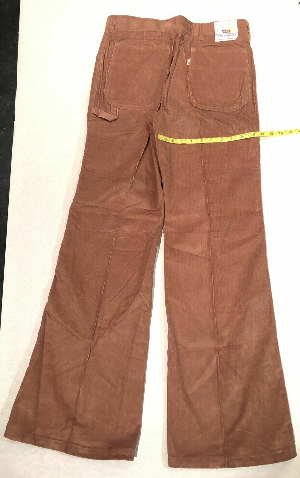 Levi’s Salmon (11″) Bell Bottoms Pants/Jeans W30 L31.5 NWT Vintage