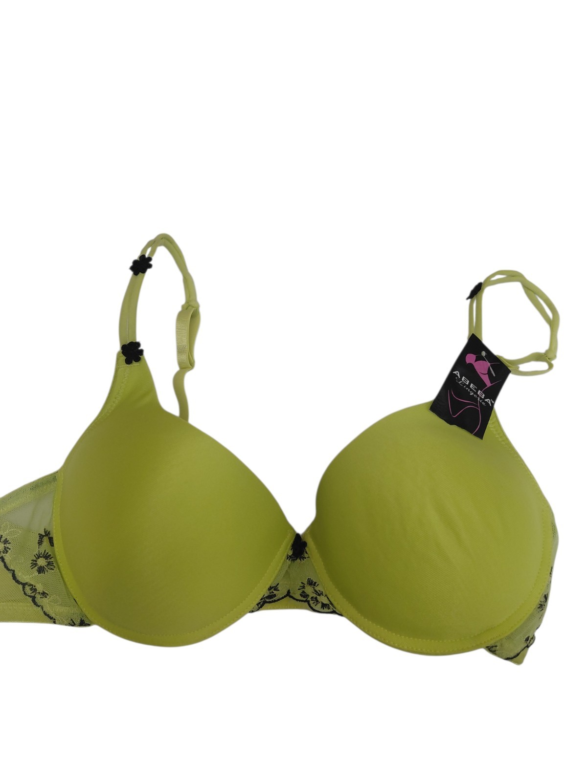 Vintage Abeba Green Bra Size 38B