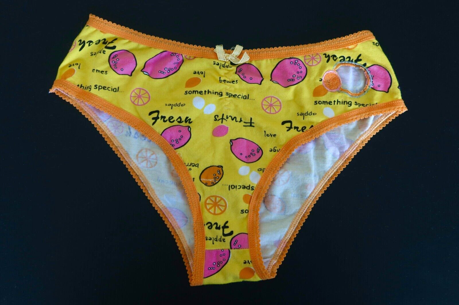 1990s Fresh Fruit 95% Cotton Panties Underwear XL/8 Something Special RARE
