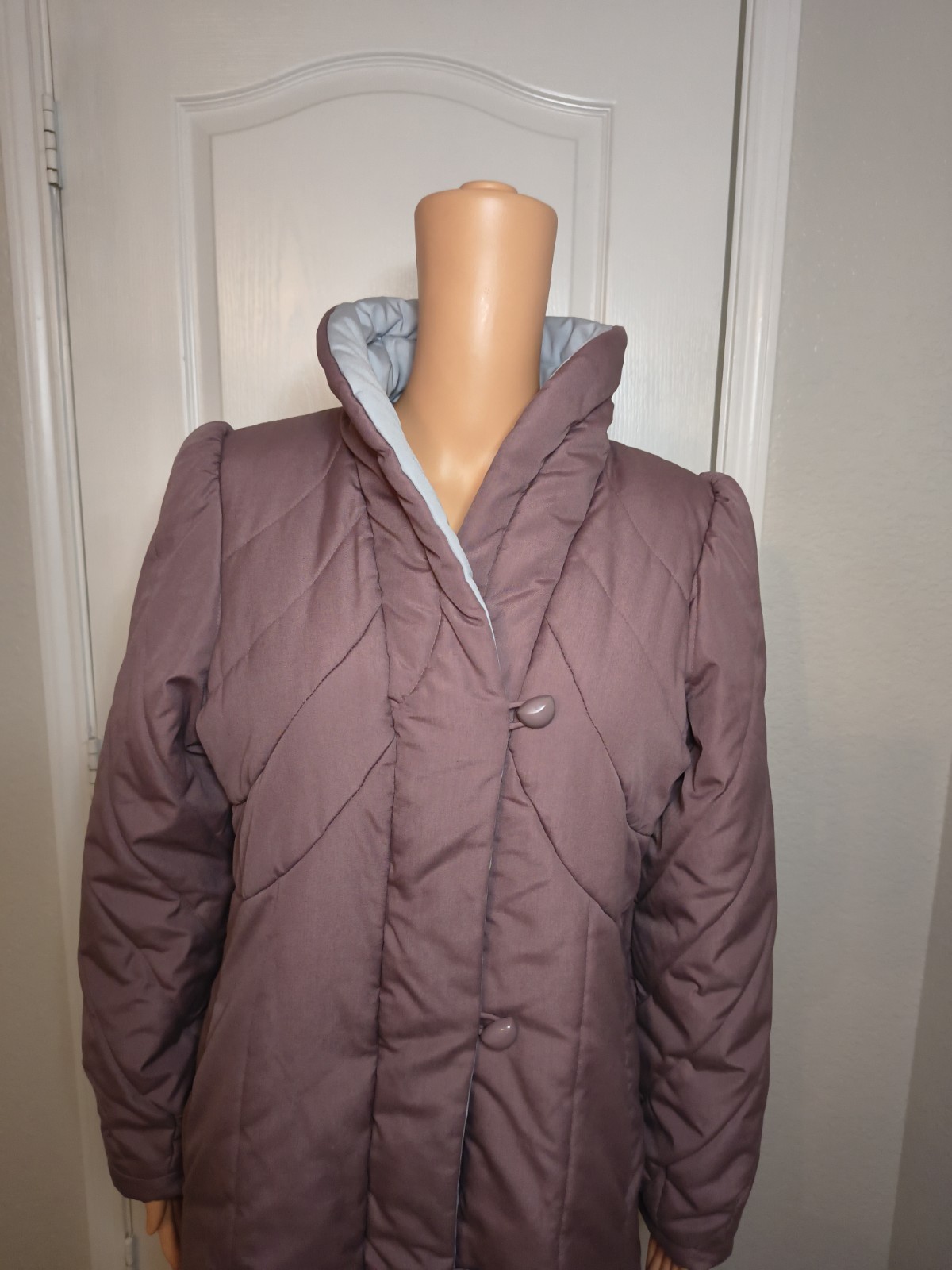 Vintage Puffer Grandmacore Cabincore Cottagecore Appr Large Women’s Coat -DP31
