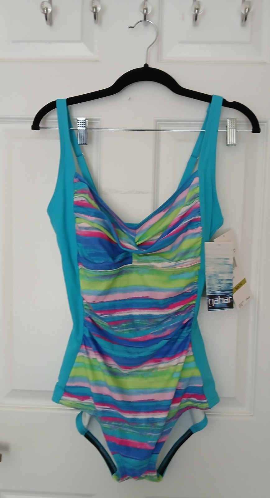 Gabar 14 Bathing Suit One Piece Swimsuit Hydrofinity Size 14 NWT
