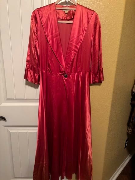 1950’s VTG Dressing Gown Robe “Fashions by Marilyn of New York” Size 14