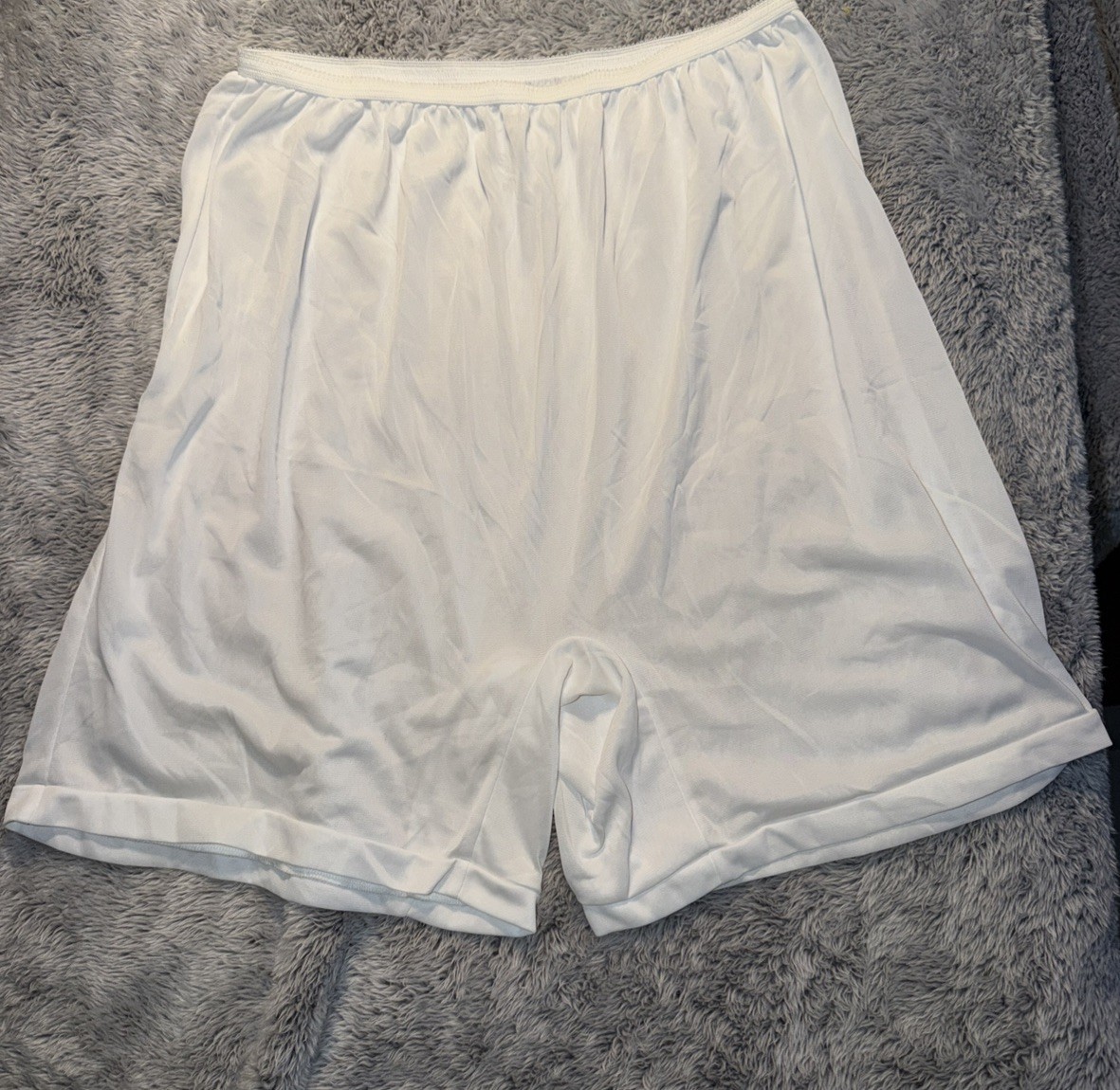 Vintage National Panty SZ 9 White Nylon Pettipants Lot of 3 Underwear (12)