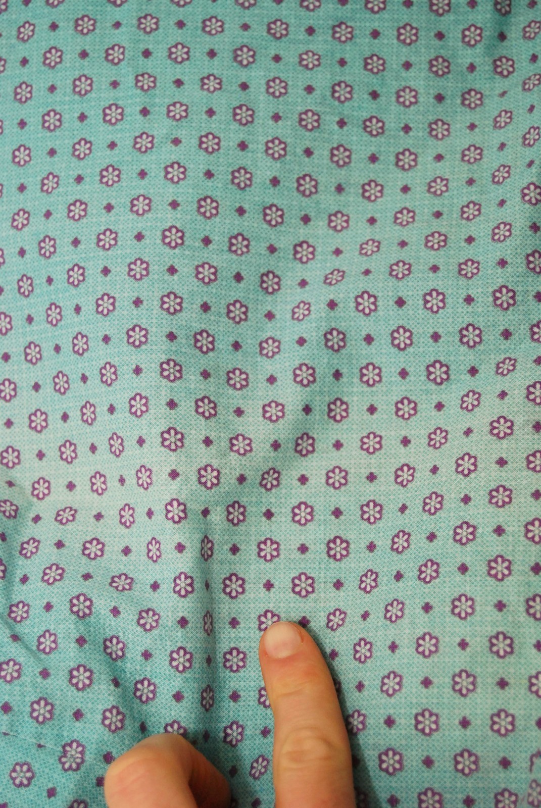 50s Hostess Dress (S) small blue purple floral vintage retro mod pinup trad