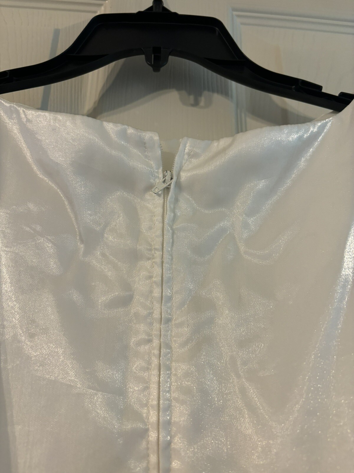 Unlabled 80’s Prom Dress Theatrical Halloween Wedding Dress up Gown Homemade