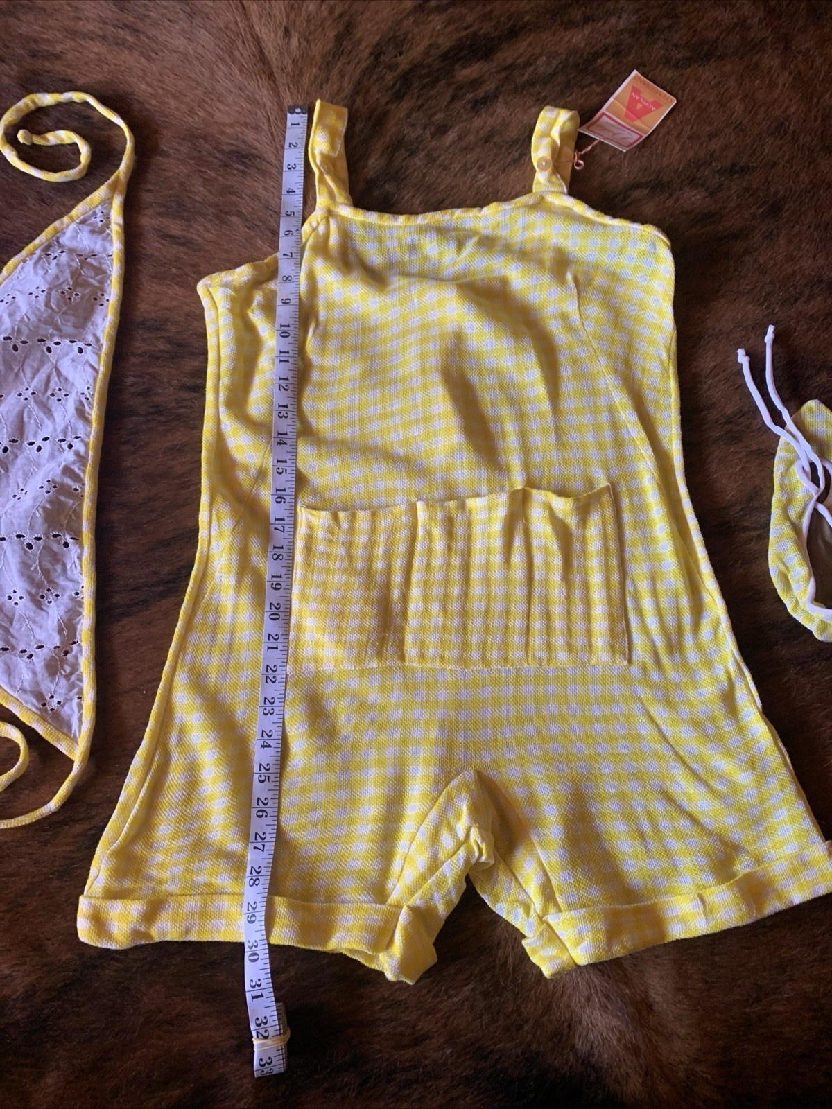 1940/50’s Swimsuit Summer Suit Slip On Booties Head Band Dutchess