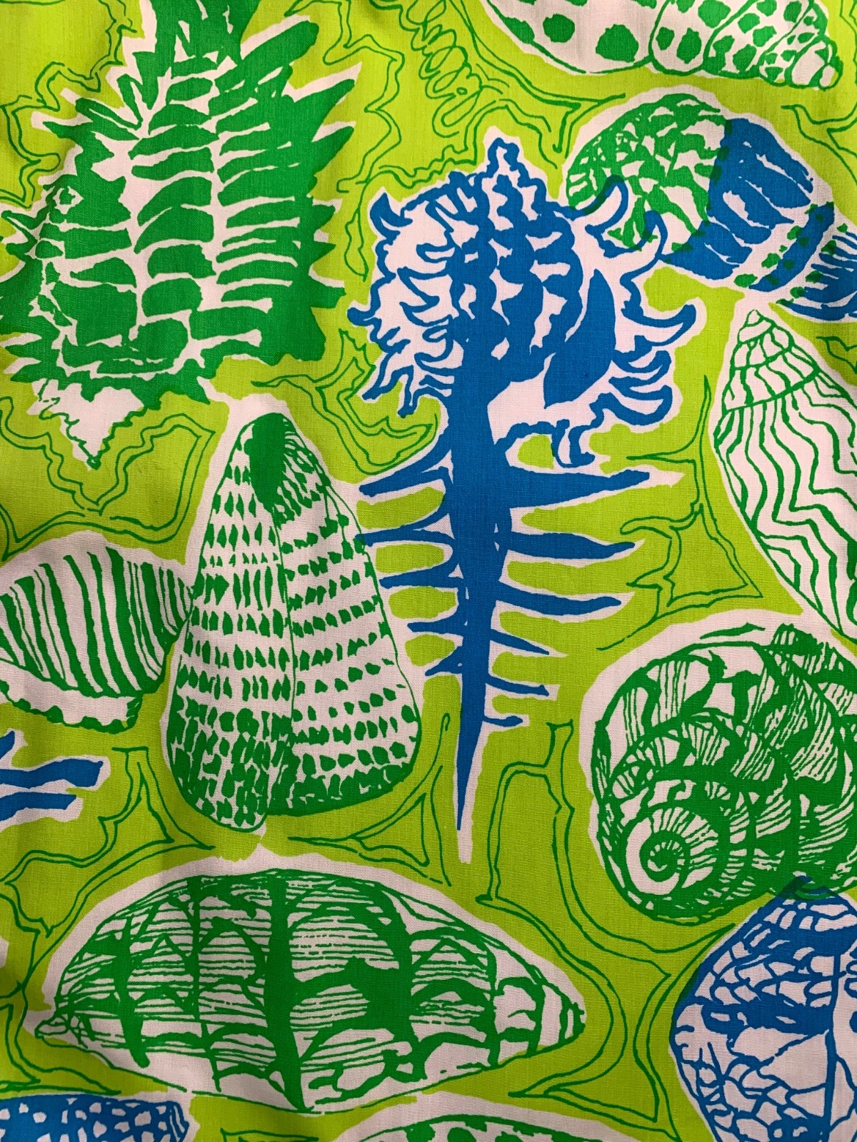 LILLY PULITZER Vintage 60s/70s Women’s Suzie Suzek Seashell Print Skirt – Sz S
