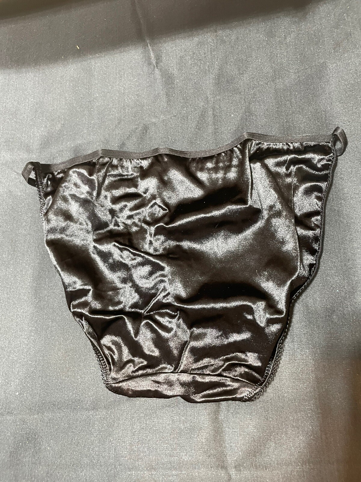NWOT (7) VINTAGE SMART AND SEXY STRING BIKINI SECOND SKIN SATIN NYLON